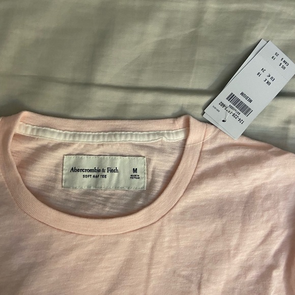 Abercrombie & Fitch Soft T Shirt, salmon pink, M - Picture 2 of 3